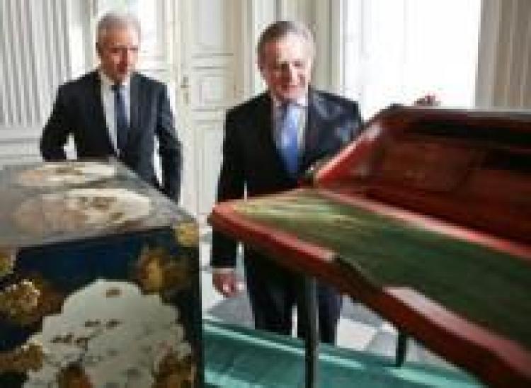 Wicepremier Piotr Gliński i przewodniczący Bundesratu, premier Saksonii Stanislaw Tillich. Fot. PAP/R. Guz Wicepremier Piotr Gliński i przewodniczący Bundesratu, premier Saksonii Stanislaw Tillich. Fot. PAP/R. Guz