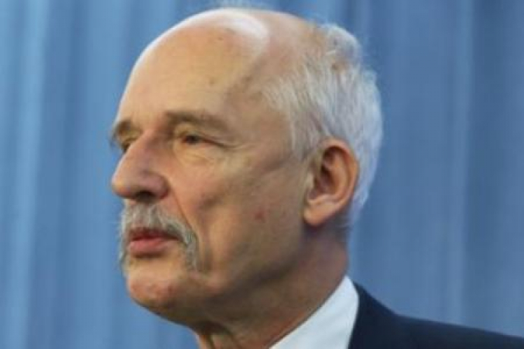 Janusz Korwin-Mikke. Fot. PAP/T. Gzell Janusz Korwin-Mikke. Fot. PAP/T. Gzell