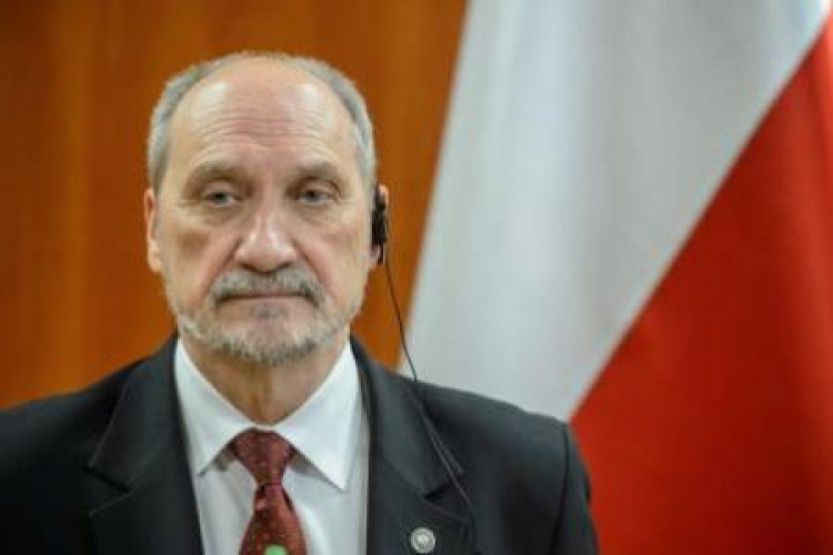 Minister obrony narodowej Antoni Macierewicz. Fot. PAP/W. Pacewicz