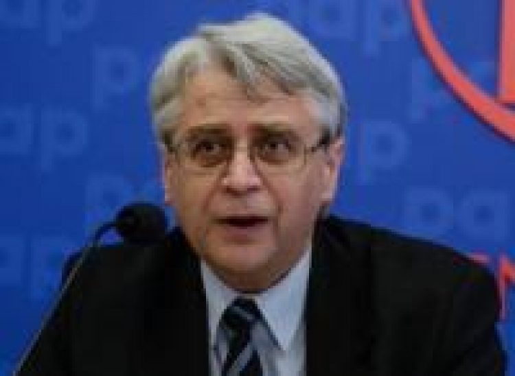 Prof. Jacek Purchla. Fot. PAP/J. Kamiński Prof. Jacek Purchla. Fot. PAP/J. Kamiński