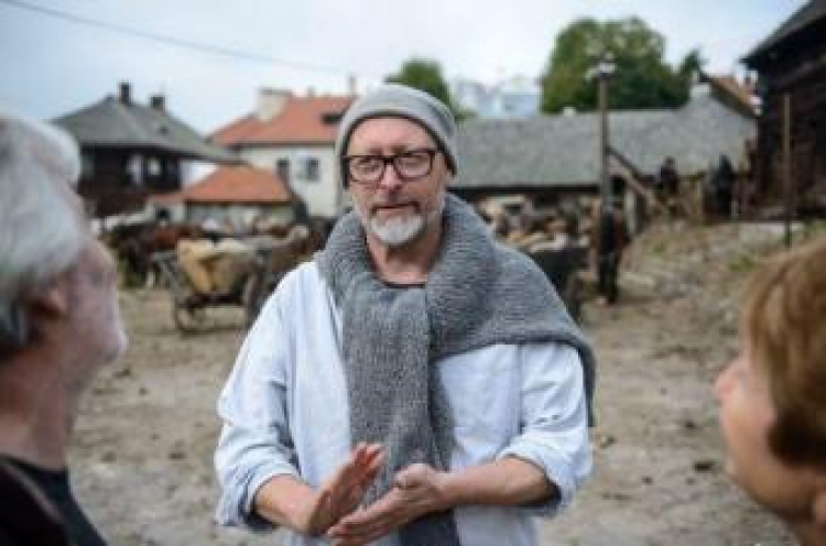 Reżyser Wojciech Smarzowski na planie filmu „Wołyń”. Fot. PAP/W. Pacewicz