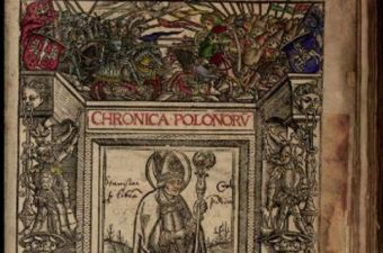 „Chronica Polonorum” Macieja Miechowity. Źródło: CBN Polona