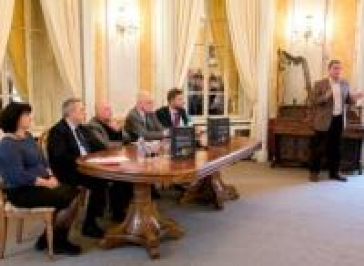 Spotkanie promocyjne w Lwowskiej Narodowej Galerii Sztuki. Źródło: MKiDN Spotkanie promocyjne w Lwowskiej Narodowej Galerii Sztuki. Źródło: MKiDN