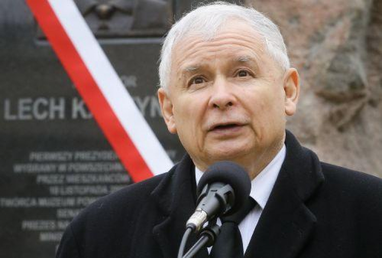 Jarosław Kaczyński. Fot. PAP/P. Supernak