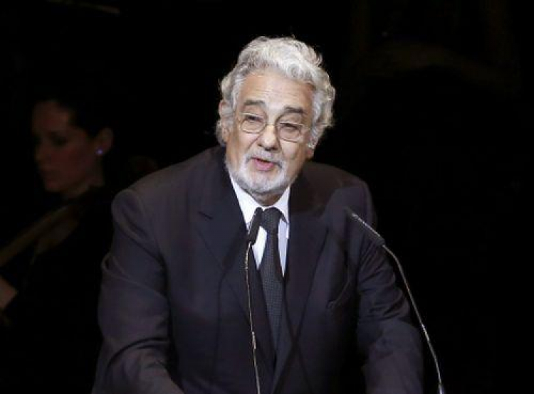 Placido Domingo, przewodniczący federacji organizacji ochrony dóbr kultury Europa Nostra. Fot. PAP/EPA