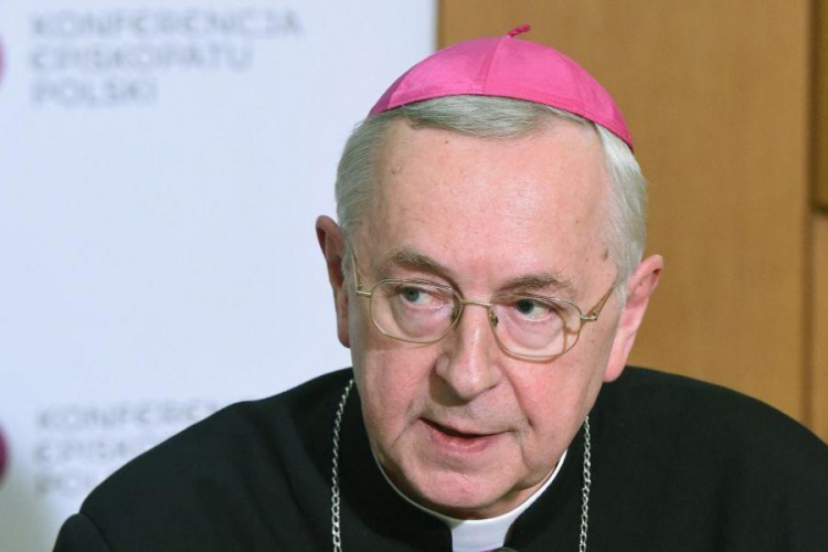 Przewodniczący Konferencji Episkopatu Polski abp Stanisław Gądecki. Fot. PAP/R. Pietruszka