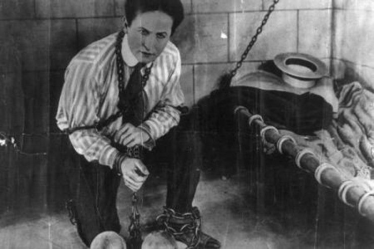 Harry Houdini. Źródło: Wikimedia Commons