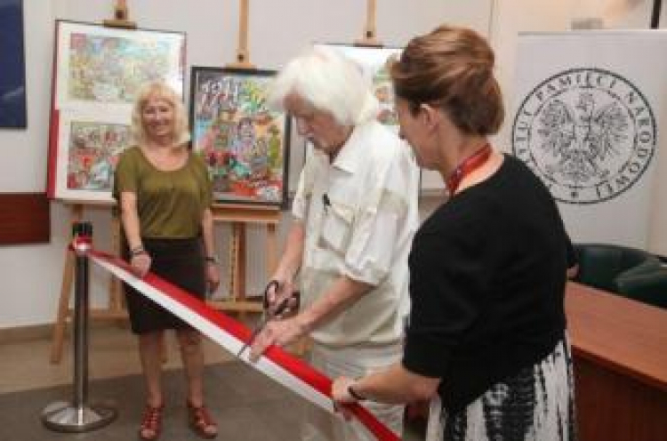Henryk Chmielewski, słynny Papcio Chmiel, podczas Festiwalu Gier i Komiksów Historycznych. Fot. IPN/P. Życieński Henryk Chmielewski, słynny Papcio Chmiel, podczas Festiwalu Gier i Komiksów Historycznych. Fot. IPN/P. Życieński