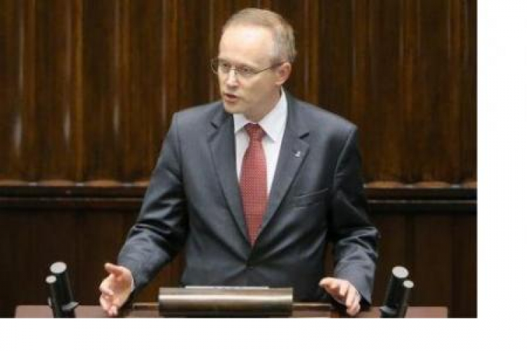 Prezes IPN Łukasz Kamiński. Fot. PAP/P. Supernak