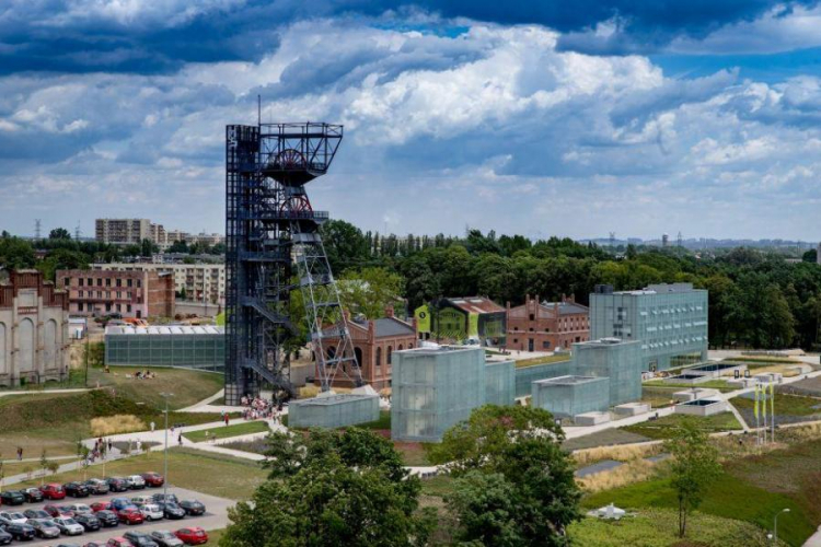 Siedziba Muzeum Śląskiego w Katowicach. Fot. PAP/A. Grygiel