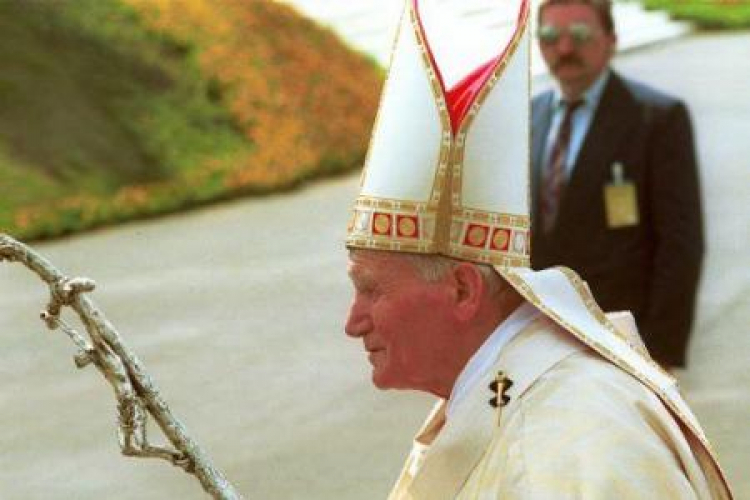 IV pielgrzymka papieża Jana Pawła II do Polski. Białystok, 05.06.1991. Fot. PAP/J. Morek 
