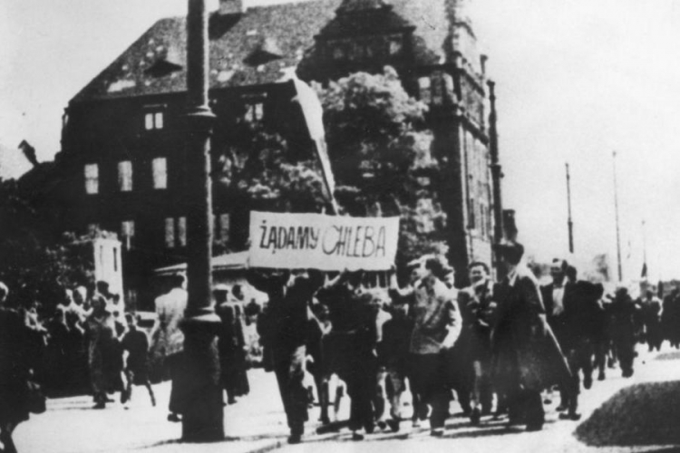 Poznański Czerwiec 1956. Fot. PAP/CAF/Reprodukcja