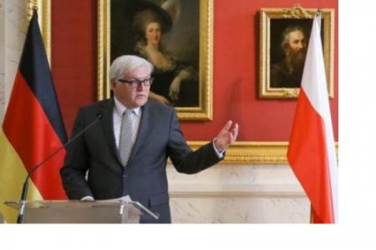 Szef MSZ Niemiec Frank-Walter Steinmeier. Fot. PAP/P. Supernak