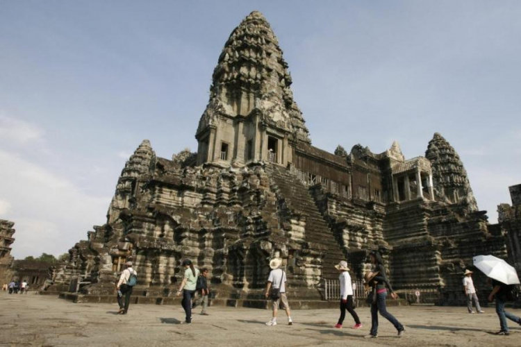 Świątynie Angkor. Fot. PAP/EPA