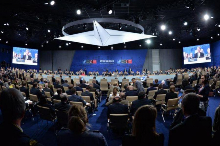 Pierwsza Sesja Rady Północnoatlantyckiej w trakcie szczytu NATO w Warszawie. 08.07.2016. Fot. PAP/J. Turczyk