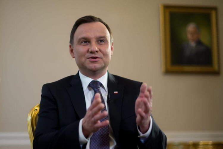 Prezydent Andrzej Duda. Fot. PAP/J. Kamiński