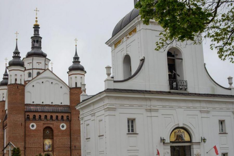 Cerkiew Zwiastowania NMP w Supraślu i Monaster Zwiastowania Przenajświętszej Bogurodzicy i św. Jana Teologa. Fot. PAP