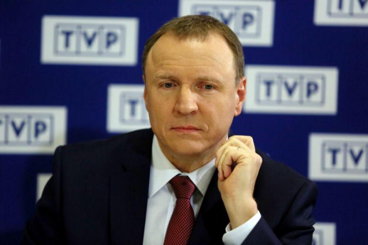 Prezes Zarządu TVP Jacek Kurski. Fot. PAP/T. Gzell