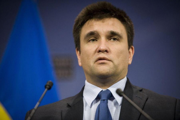 Szef MSZ Ukrainy Pawło Klimkin. Fot. PAP/W. Dąbkowski 