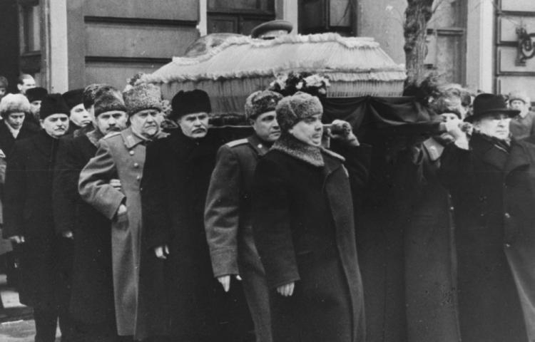 Pogrzeb Józefa Stalina. Fot. PAP/CAF/Reprodukcja 