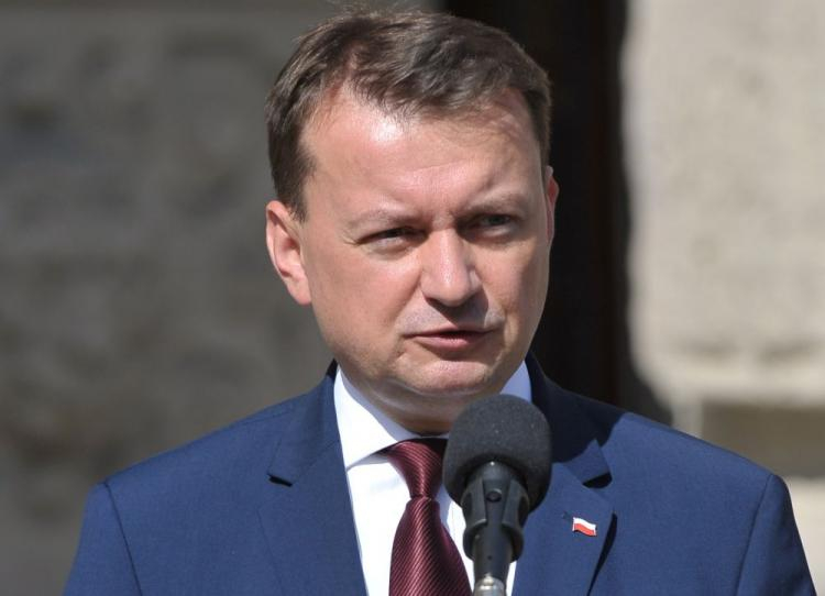 Minister spraw wewnętrznych i administracji Mariusz Błaszczak. Fot. PAP/M. Bielecki