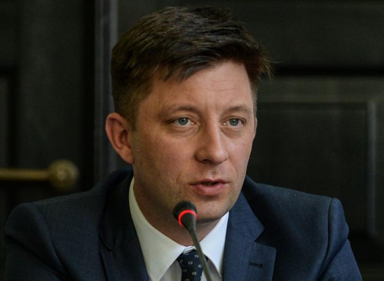 Poseł Michał Dworczyk - szef polsko-ukraińskiej grupy parlamentarnej. Fot. PAP/M. Obara