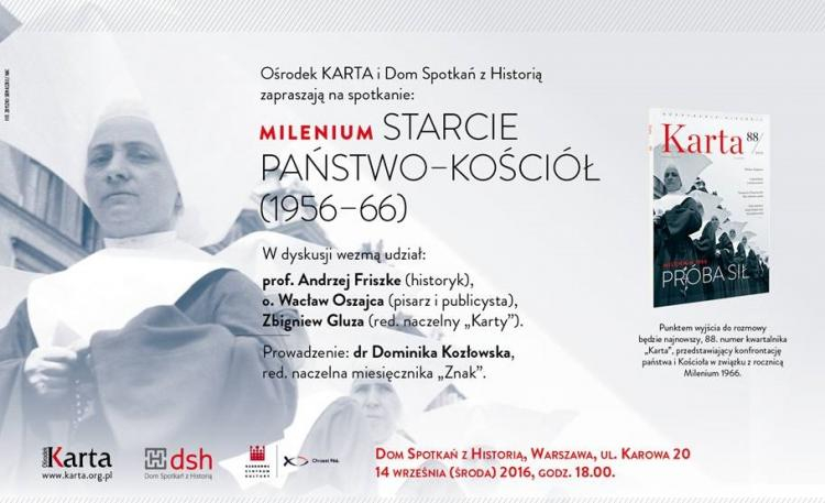 Milenium: starcie państwo–Kościół (1956–66)