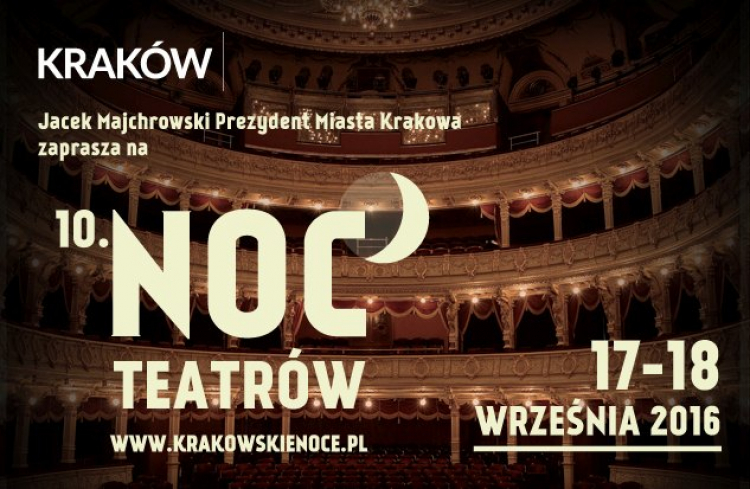 10. edycja Nocy Teatrów w Krakowie