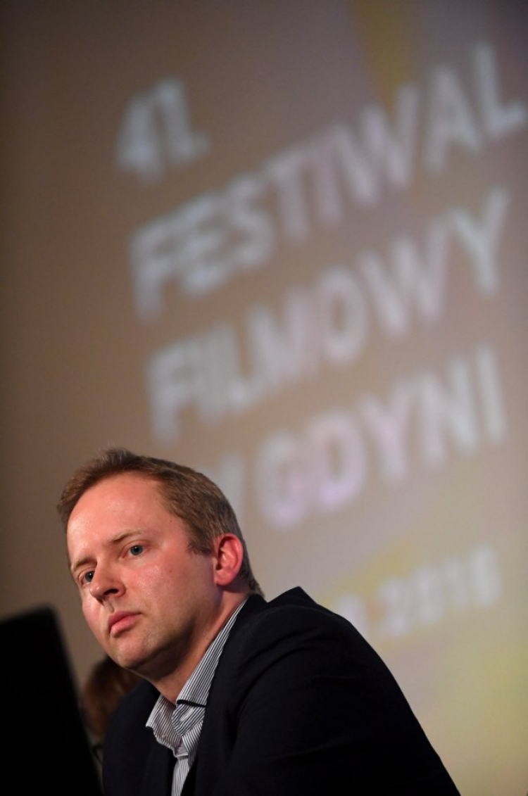 Dyrektor artystyczny 41. Festiwalu Filmowego w Gdyni Michał Oleszczyk. Fot. PAP/B. Zborowski