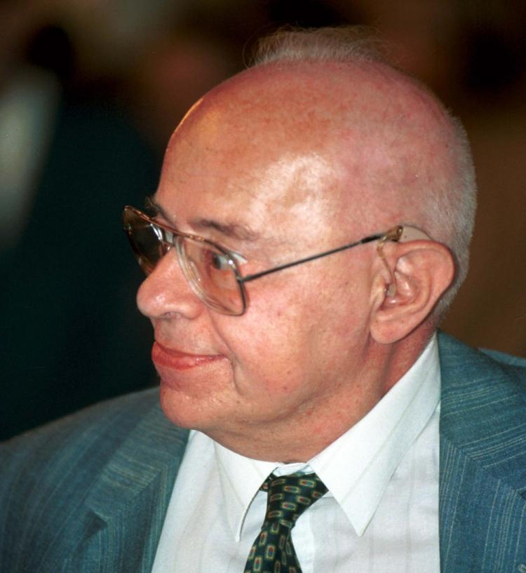 Stanisław Lem 1995 r. Fot. PAP/J. Bednarczyk