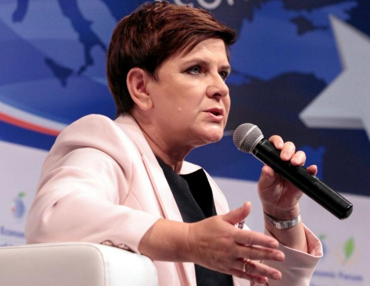 Premier Beata Szydło. Fot. PAP/S. Rozpędzik