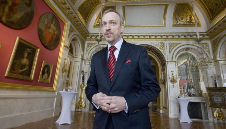 Minister kultury i dziedzictwa narodowego Bogdan Zdrojewski w Pałacu na Wyspie. Fot. PAP/P. Kula