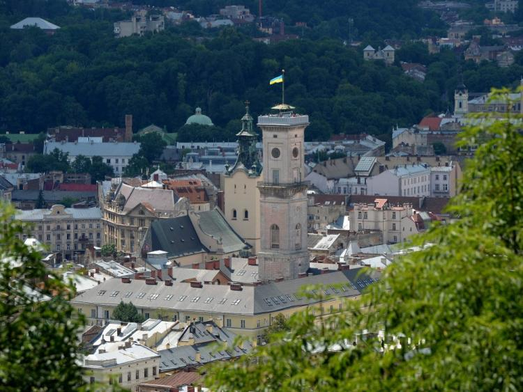 Lwów, panorama miasta. Fot. PAP/D. Delmanowicz