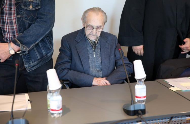Hubert Zafke przed sądem w Neubrandenburgu. 12.09.2016. Fot. PAP/EPA