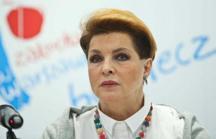 Dyrektor stołecznego biura bezpieczeństwa Ewa Gawor. Fot. PAP/R. Guz