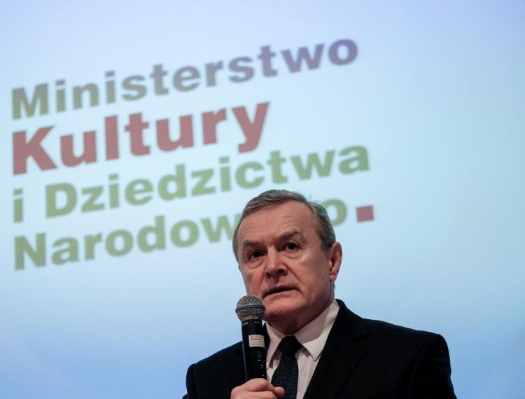 wicepremier, minister kultury i sztuki prof. Piotr Gliński. Fot. PAP/M. Obara