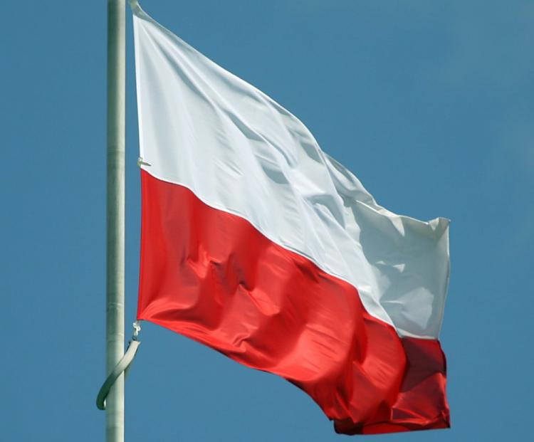 Polska flaga narodowa. Fot. PAP/P. Kula