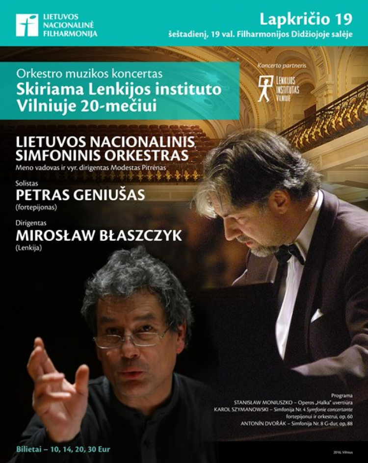 Koncert z okazji 20-lecia Instytutu Polskiego w Wilnie