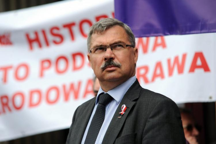 Szef gdańskiej Solidarności Krzysztof Dośla. 2012 r. Fot. PAP/P. Pędziszewski