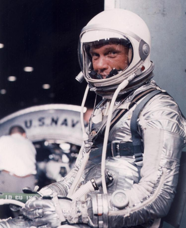 John Glenn - 1962 rok. Fot. PAP/EPA