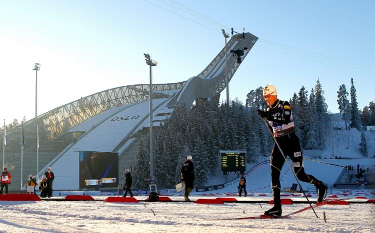 Skocznia Holmenkollen w Oslo. Fot. PAP/EPA