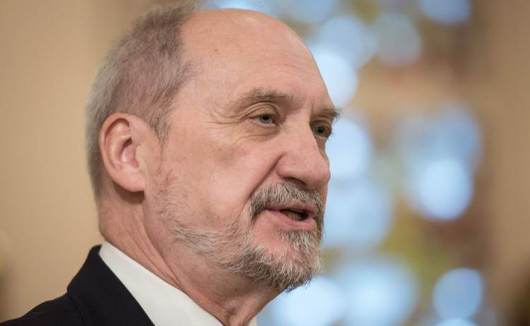 Minister obrony narodowej Antoni Macierewicz. Fot. PAP/R. Jocher