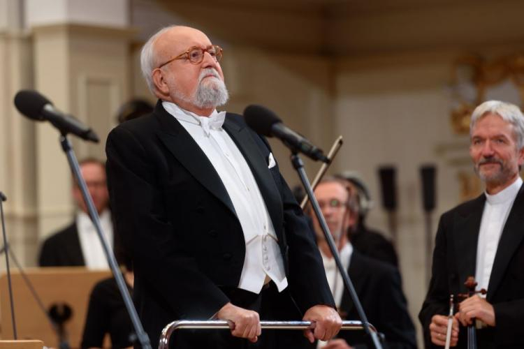 Krzysztof Penderecki. Fot. PAP/J. Kaczmarczyk