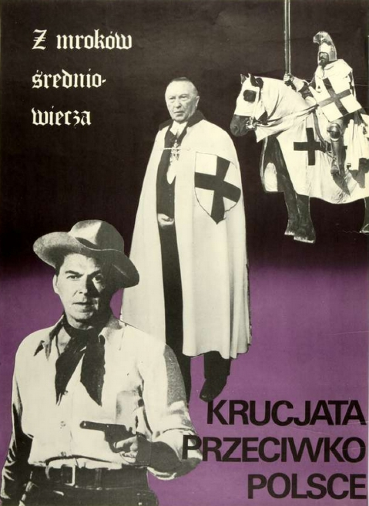 Plakat "Z mroków średniowiecza". 