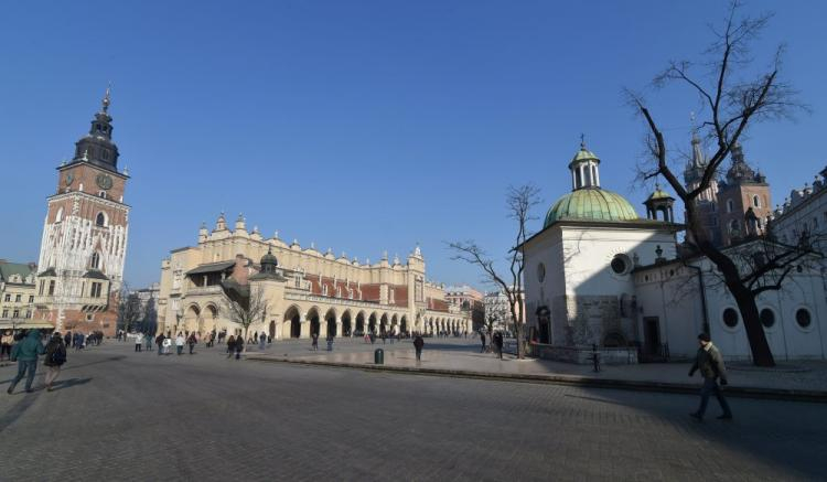 Rynek Główny w Krakowie. Fot. PAP/J. Bednarczyk