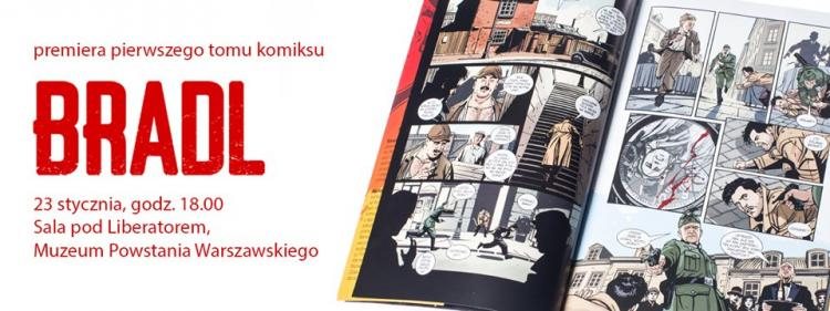 Premiera I tomu komiksu „Bradl”