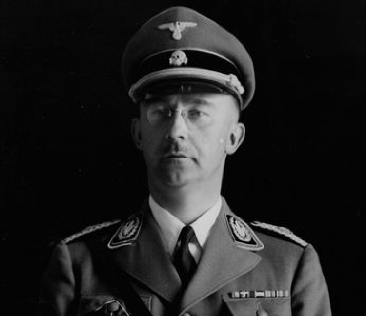 Heinrich Himmler, szef policji i SS w III Rzeszy. Źródło: NAC