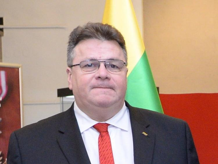 Minister spraw zagranicznych Litwy Linas Linkeviczius. Fot. PAP/J. Turczyk