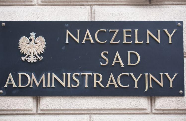 Naczelny Sąd Administracyjny. Fot. PAP/M. Kaliński 