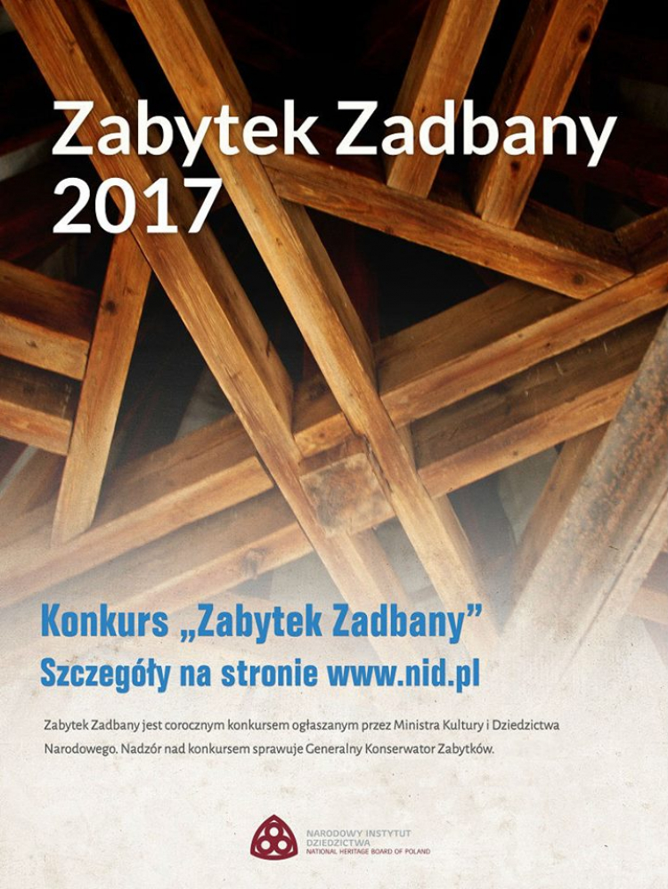 Konkurs "Zabytek Zadbany" 2017
